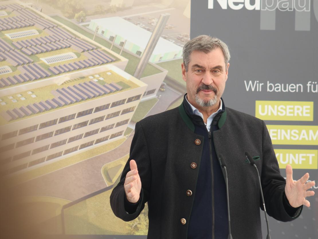 Besuch Söder Aiwanger Airbus 2025