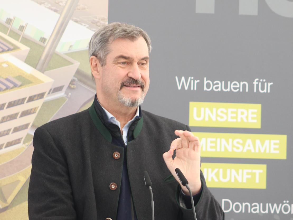 Besuch Söder Aiwanger Airbus 2025