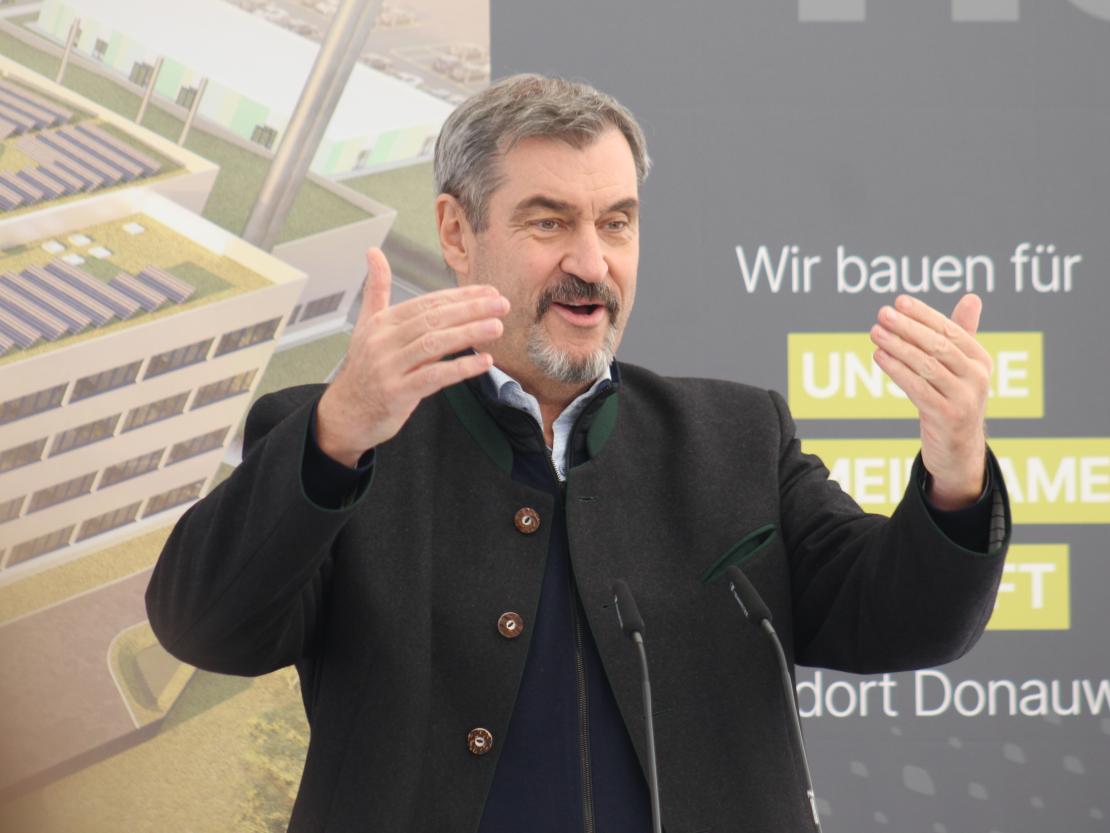 Besuch Söder Aiwanger Airbus 2025