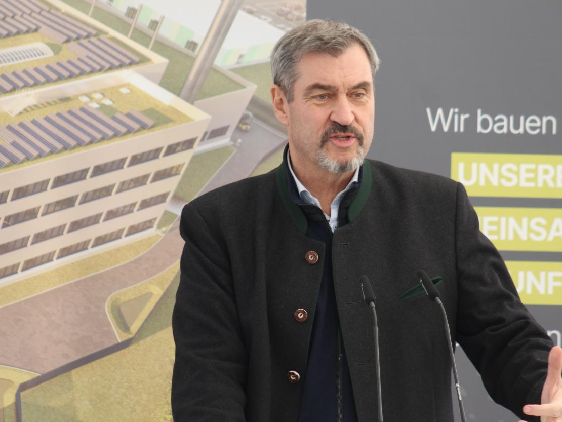 Besuch Söder Aiwanger Airbus 2025