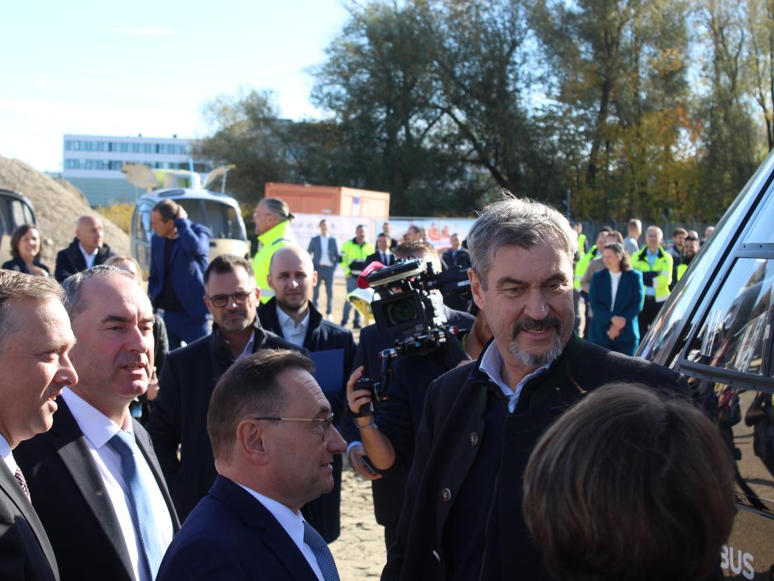 Besuch Söder Aiwanger Airbus 2025