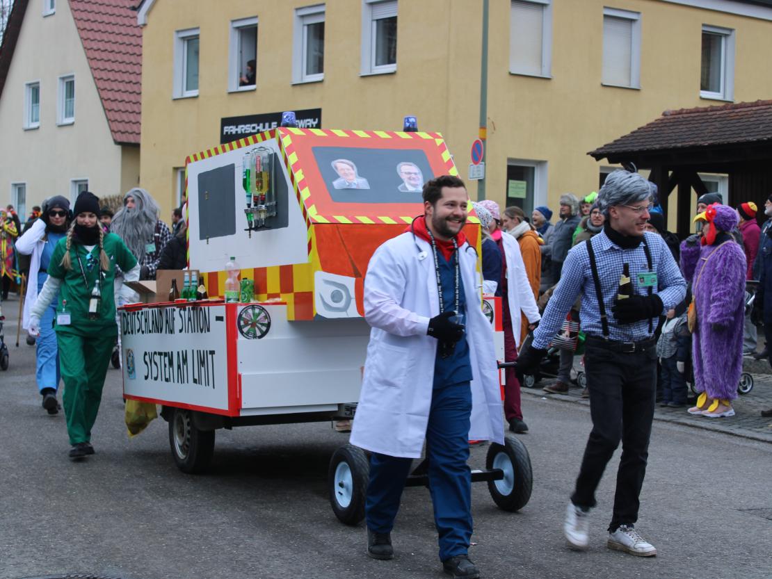 Faschingsumzug Mertingen 2026