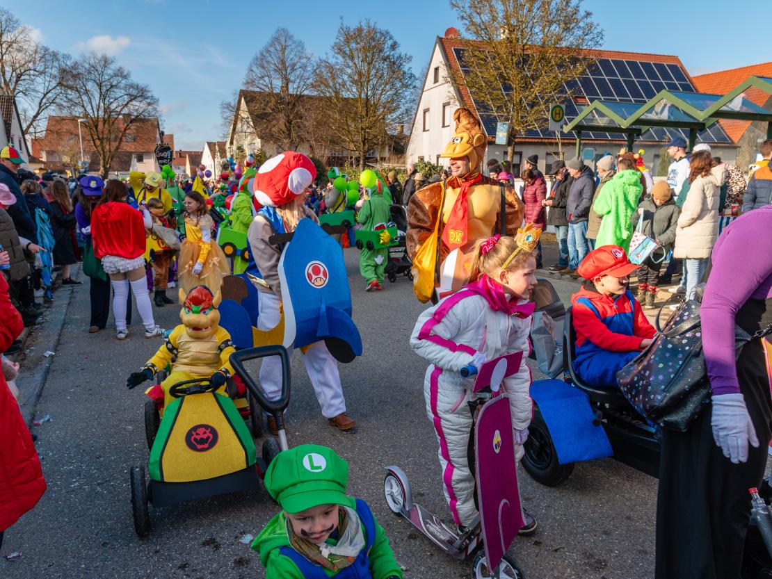 Faschingsumzug Megesheim 2026