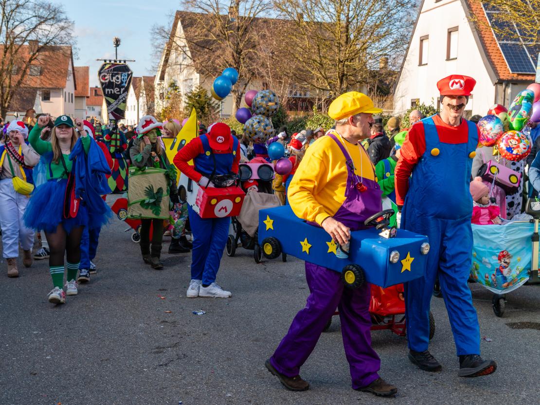 Faschingsumzug Megesheim 2026