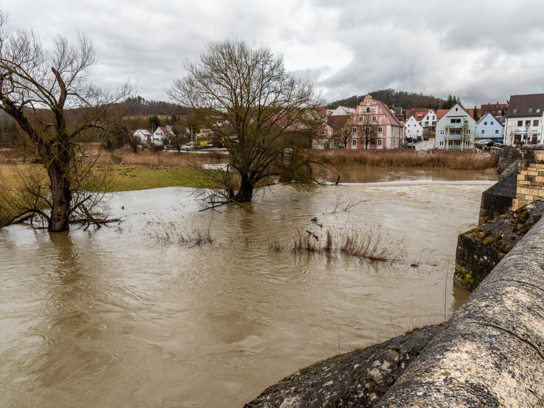 Hochwasser Harburg 2026