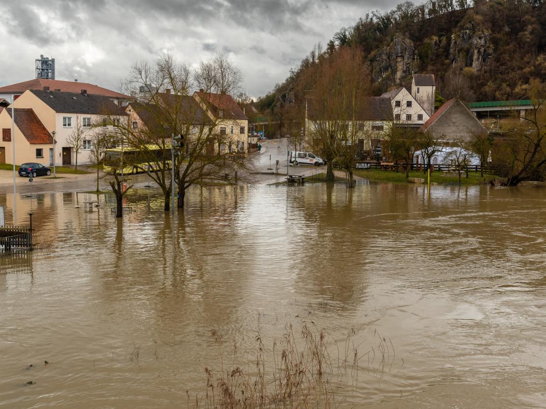 Hochwasser Harburg 2026