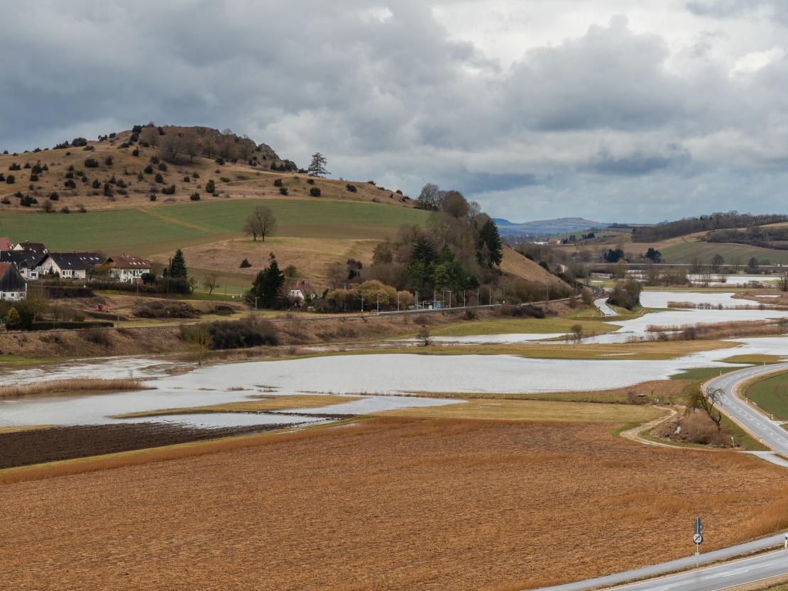 Hochwasser Harburg 2026
