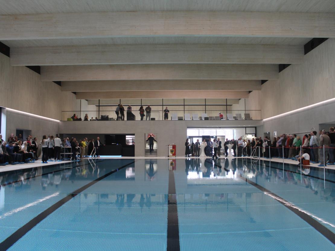 Eröffnungsfeier Kraterbad Nördlingen