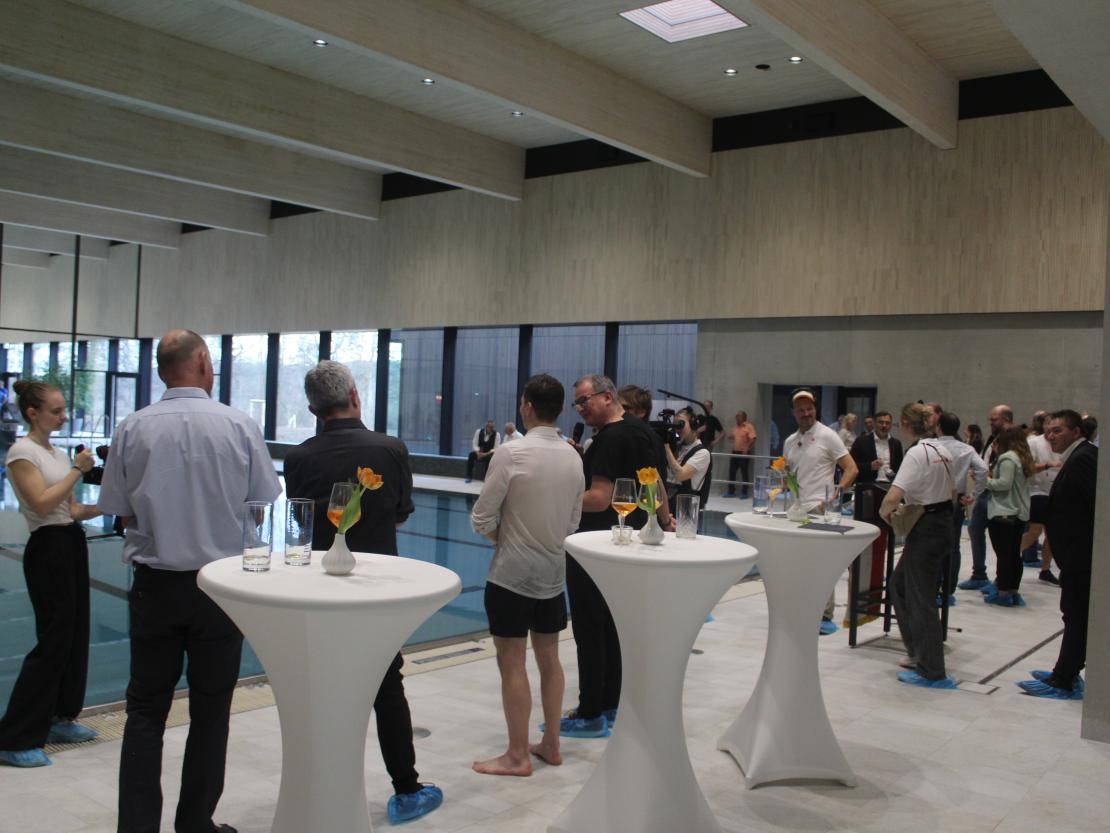 Eröffnungsfeier Kraterbad Nördlingen