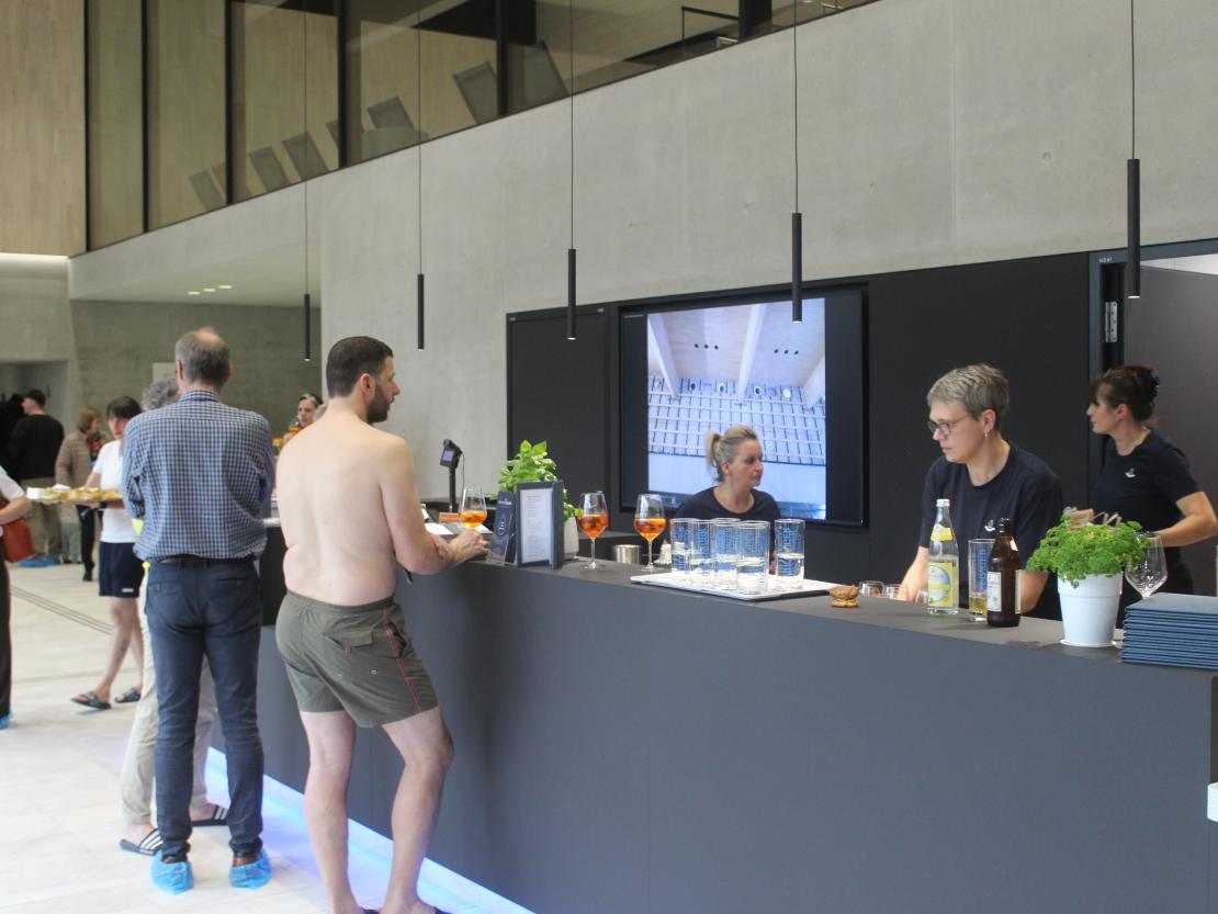 Eröffnungsfeier Kraterbad Nördlingen