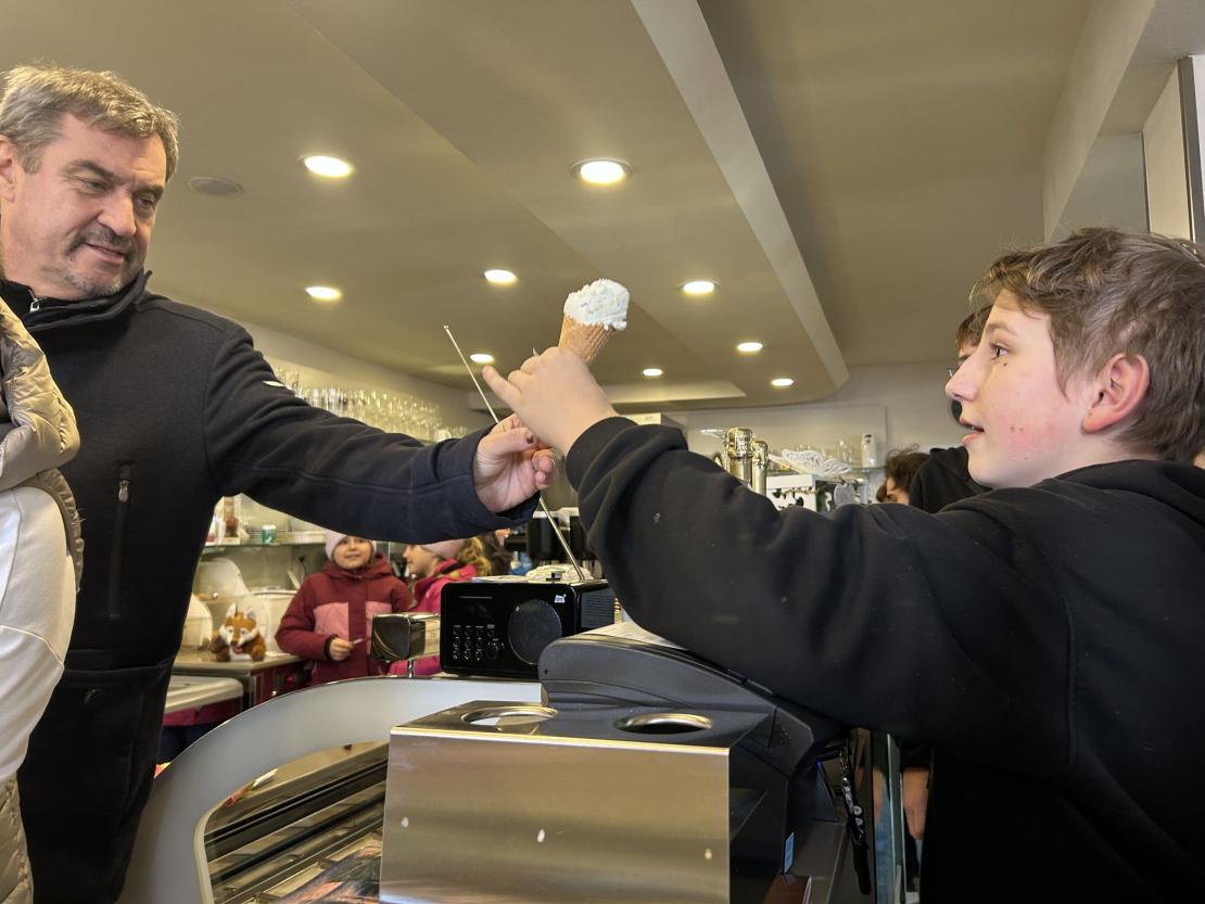 Bayerns Ministerpräsident Markus Söder in Donauwörth