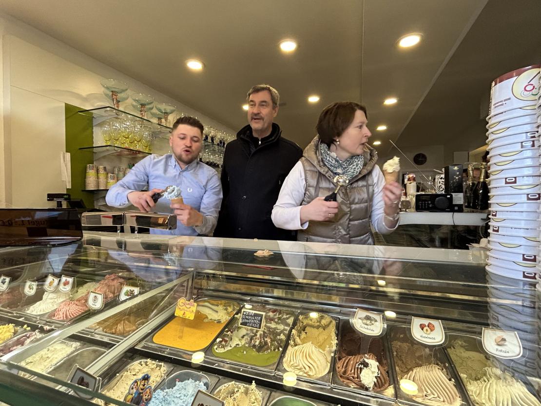 Bayerns Ministerpräsident Markus Söder in Donauwörth