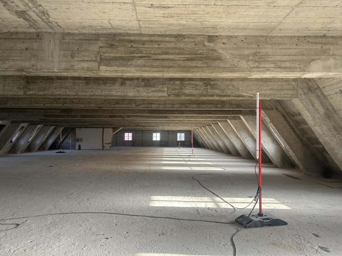 Blick ins 1. Dachgeschoss. 