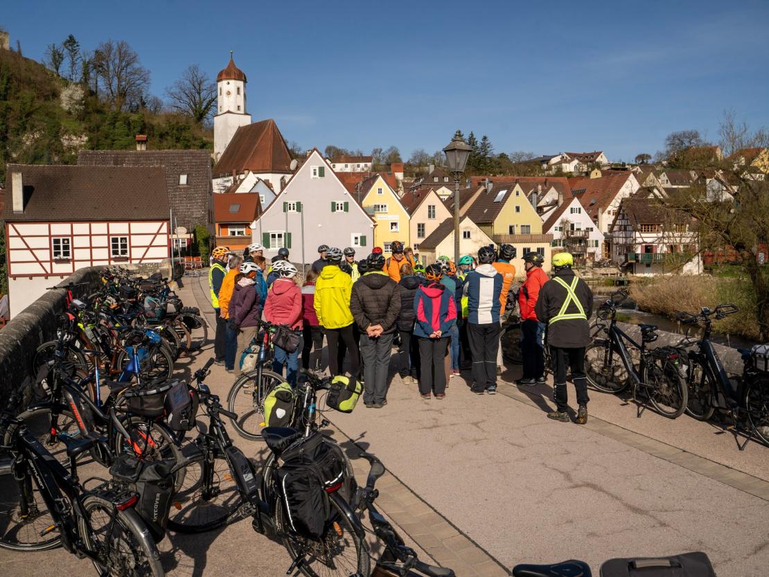 Eröffnung der Jakobus Ries-Radrunde am Ostermontag