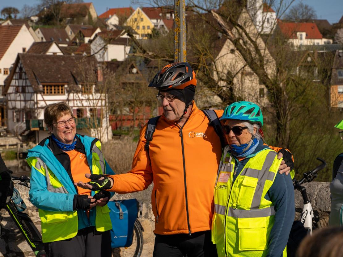 Eröffnung der Jakobus Ries-Radrunde am Ostermontag