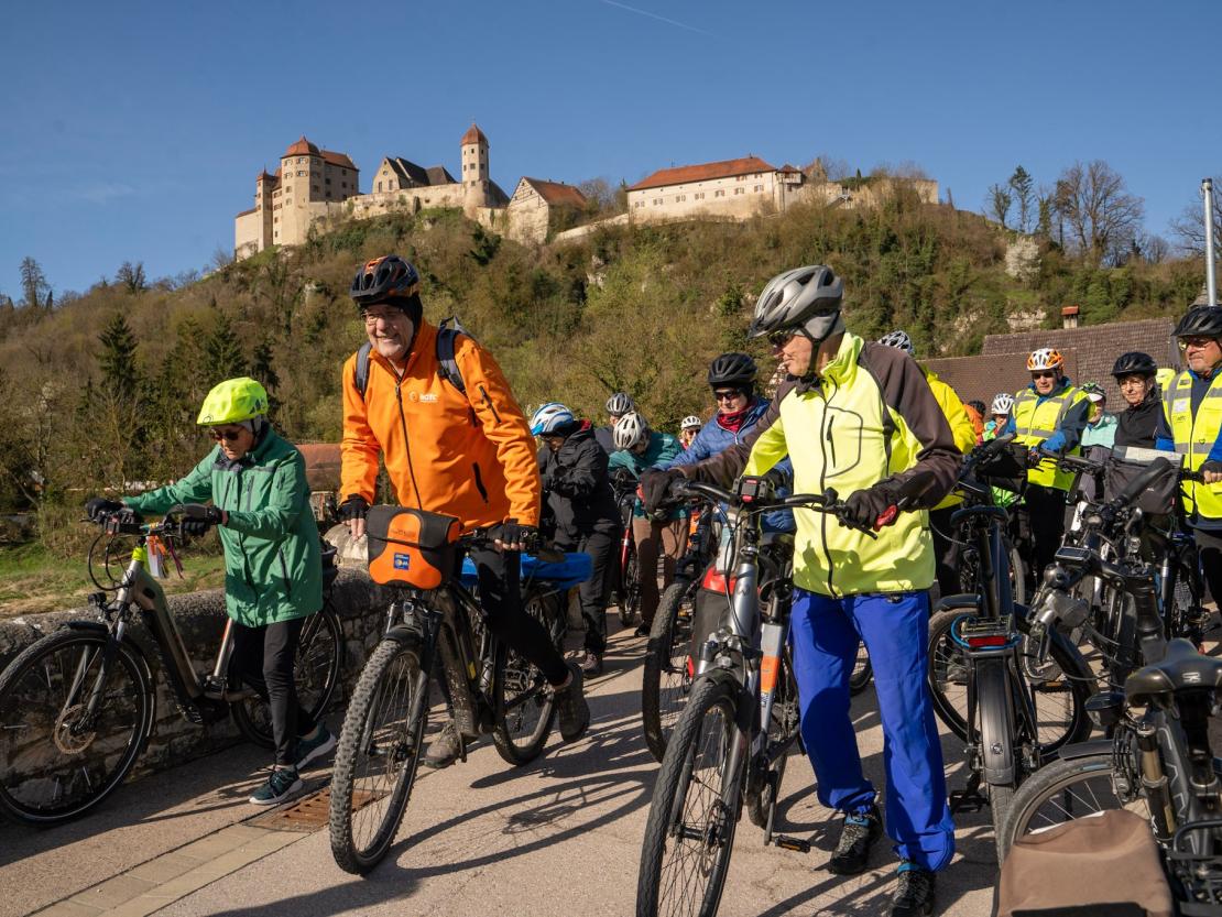 Eröffnung der Jakobus Ries-Radrunde am Ostermontag