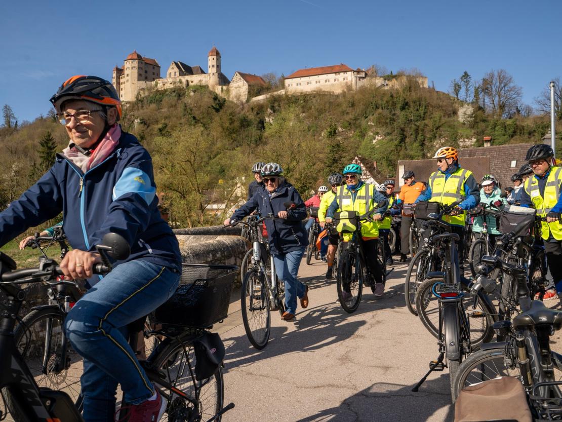 Eröffnung der Jakobus Ries-Radrunde am Ostermontag