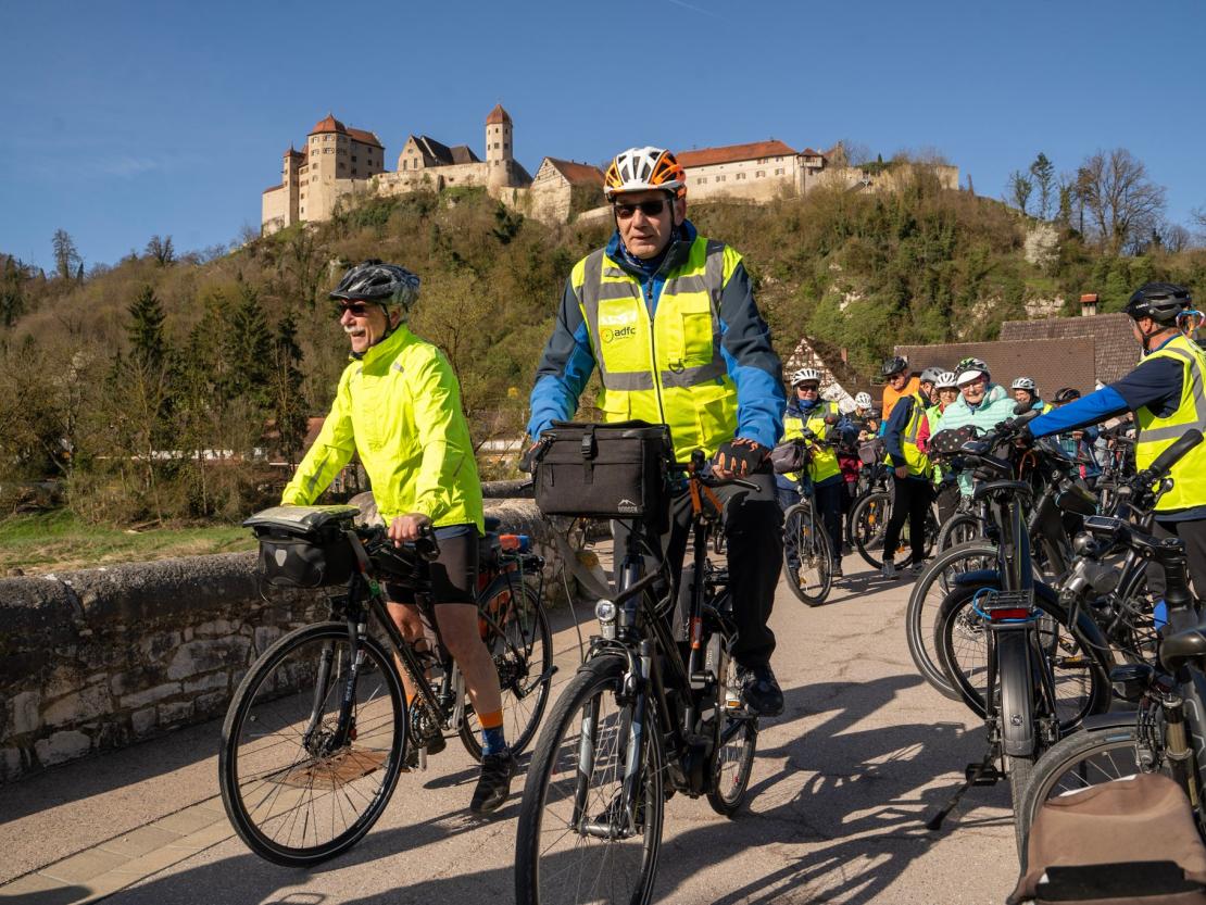 Eröffnung der Jakobus Ries-Radrunde am Ostermontag