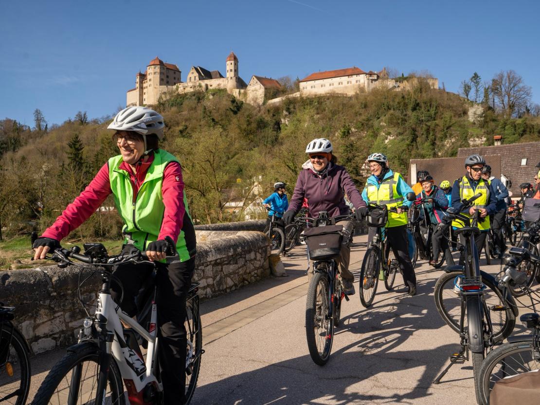 Eröffnung der Jakobus Ries-Radrunde am Ostermontag