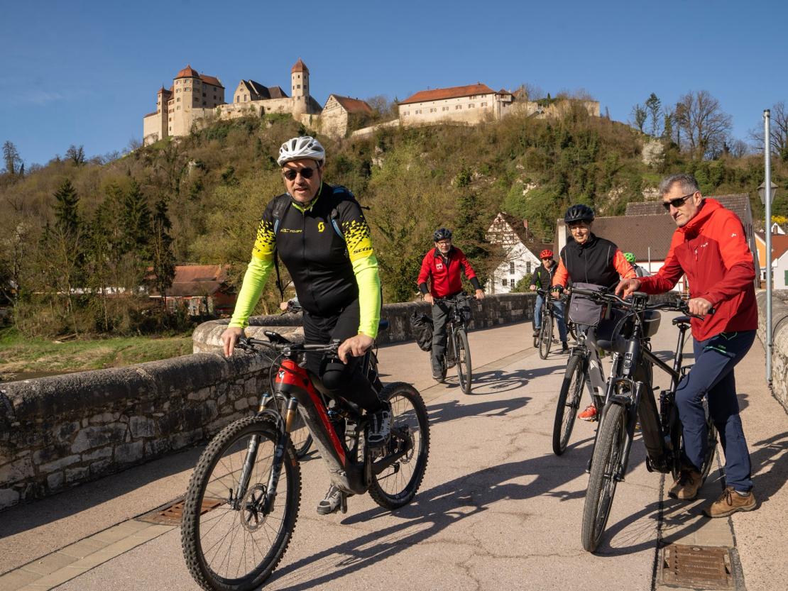 Eröffnung der Jakobus Ries-Radrunde am Ostermontag