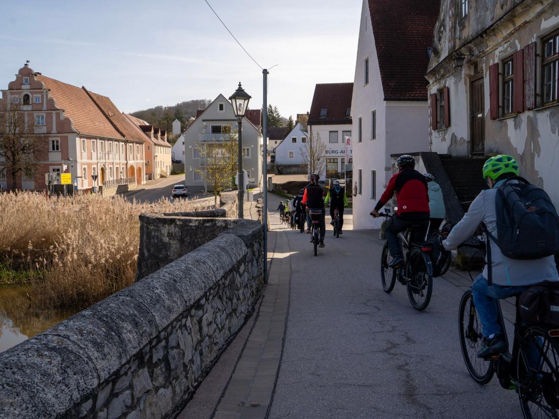 Eröffnung der Jakobus Ries-Radrunde am Ostermontag