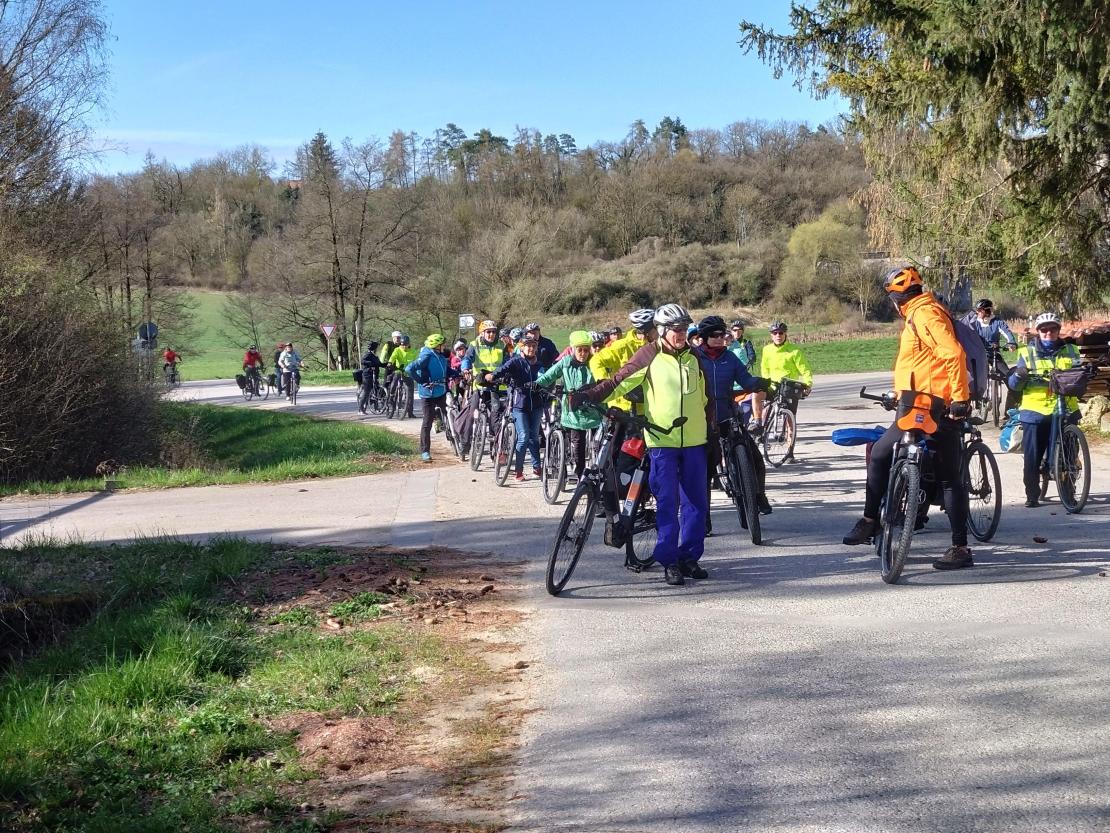 Eröffnung der Jakobus Ries-Radrunde am Ostermontag