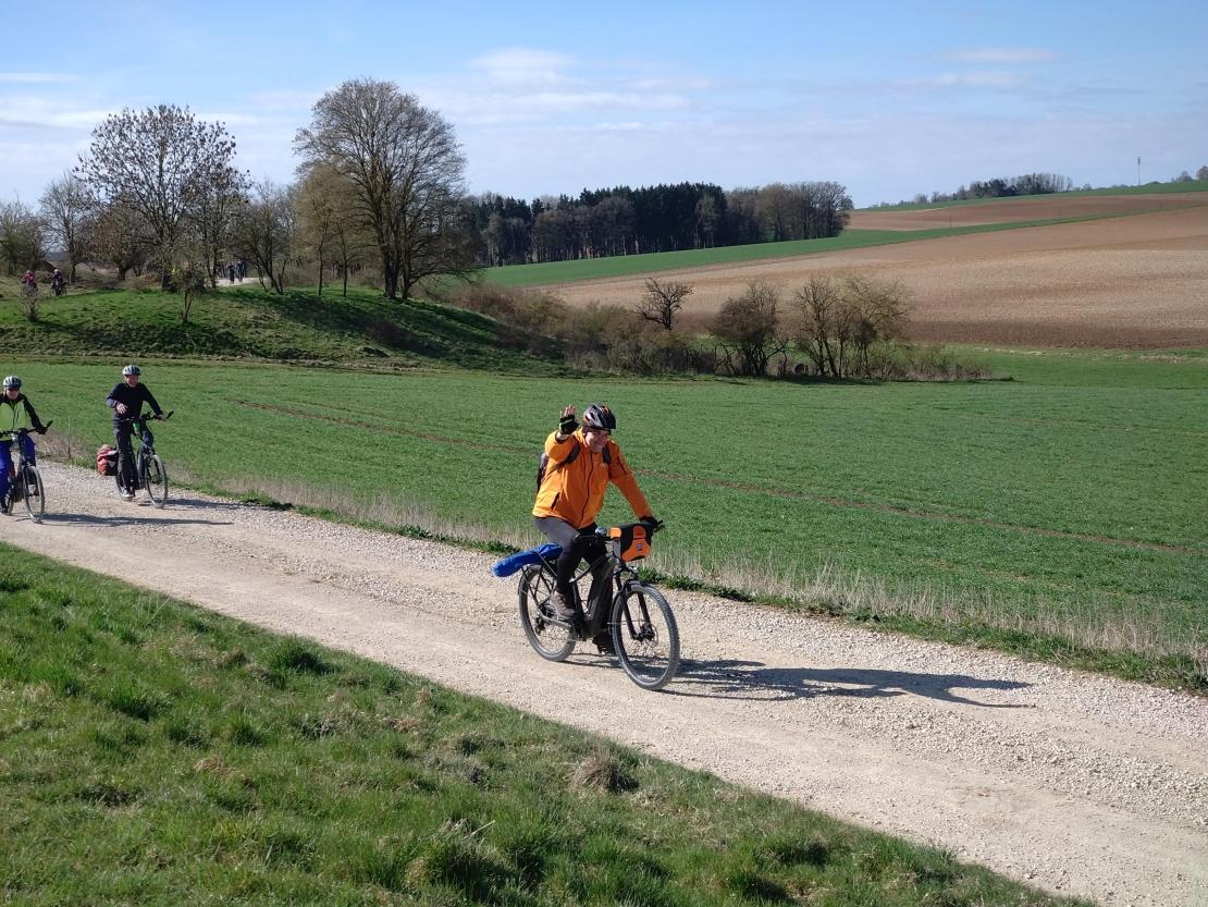 Eröffnung der Jakobus Ries-Radrunde am Ostermontag