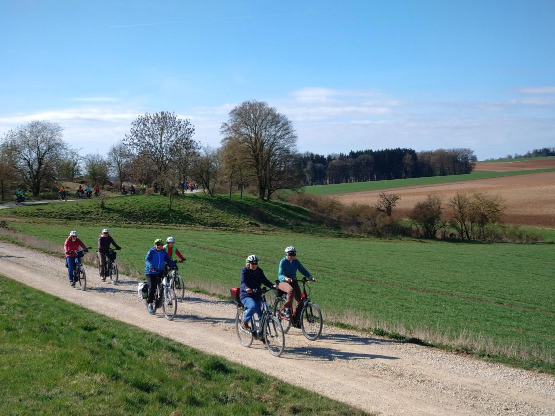 Eröffnung der Jakobus Ries-Radrunde am Ostermontag