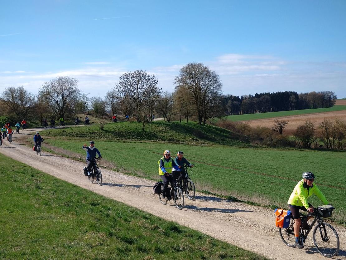 Eröffnung der Jakobus Ries-Radrunde am Ostermontag