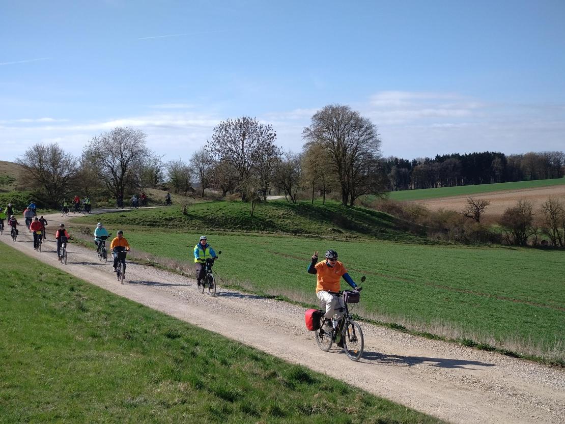 Eröffnung der Jakobus Ries-Radrunde am Ostermontag