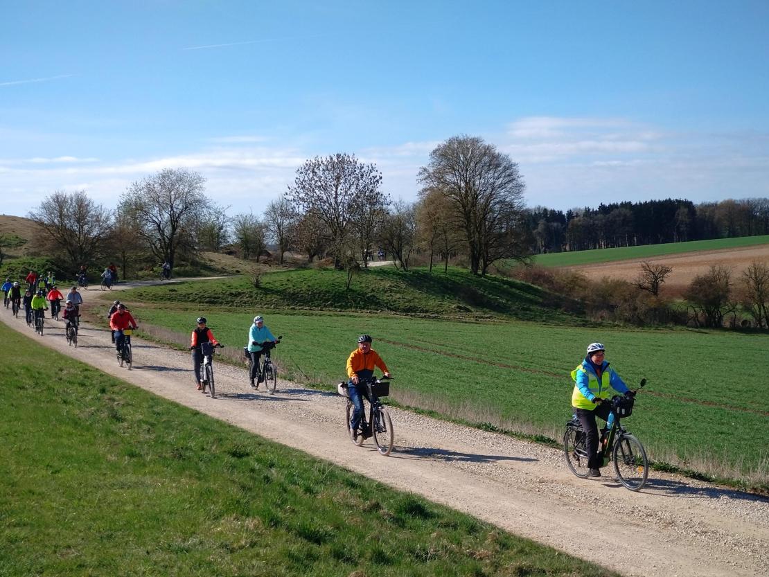 Eröffnung der Jakobus Ries-Radrunde am Ostermontag