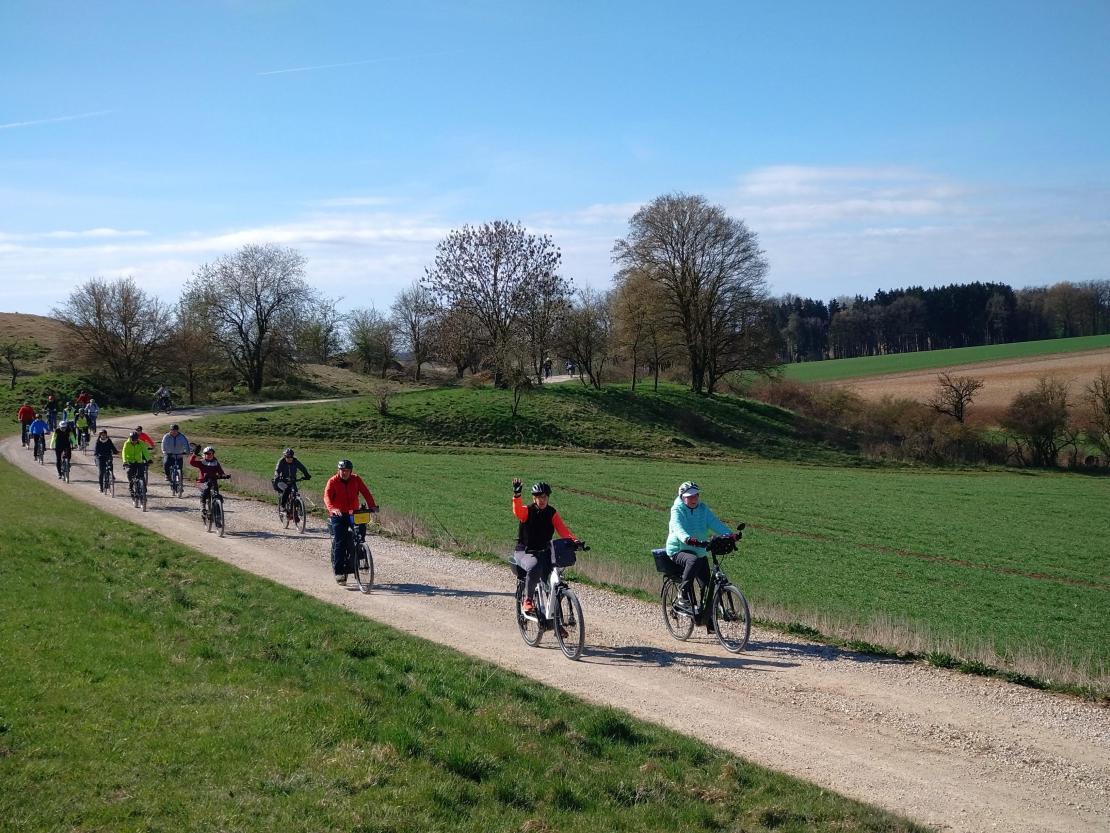 Eröffnung der Jakobus Ries-Radrunde am Ostermontag