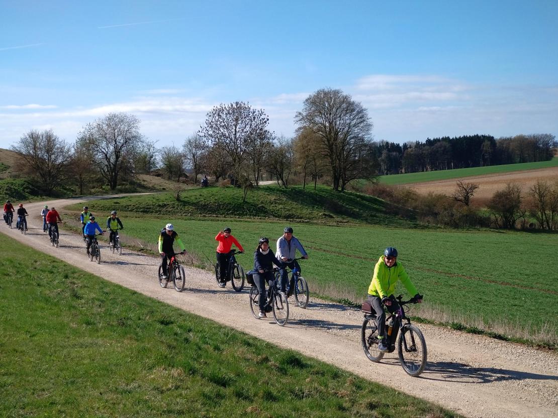 Eröffnung der Jakobus Ries-Radrunde am Ostermontag