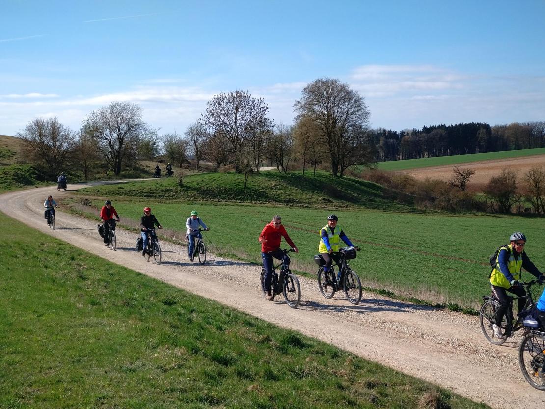 Eröffnung der Jakobus Ries-Radrunde am Ostermontag