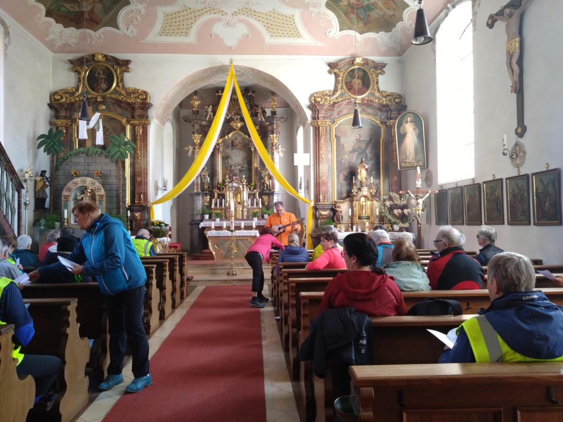Eröffnung der Jakobus Ries-Radrunde am Ostermontag