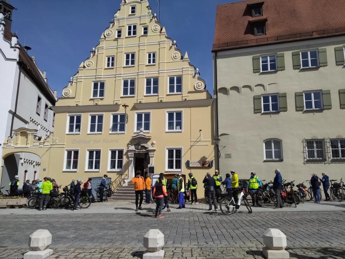 Eröffnung der Jakobus Ries-Radrunde am Ostermontag