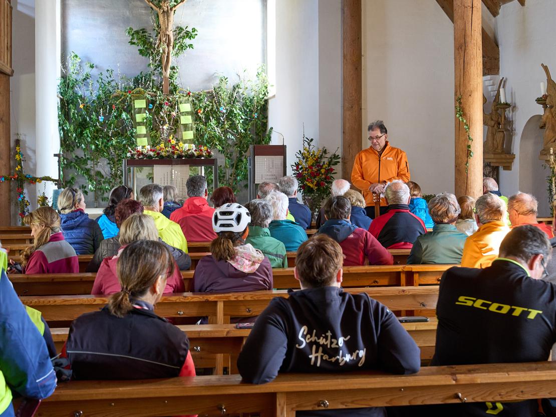 Eröffnung der Jakobus Ries-Radrunde am Ostermontag