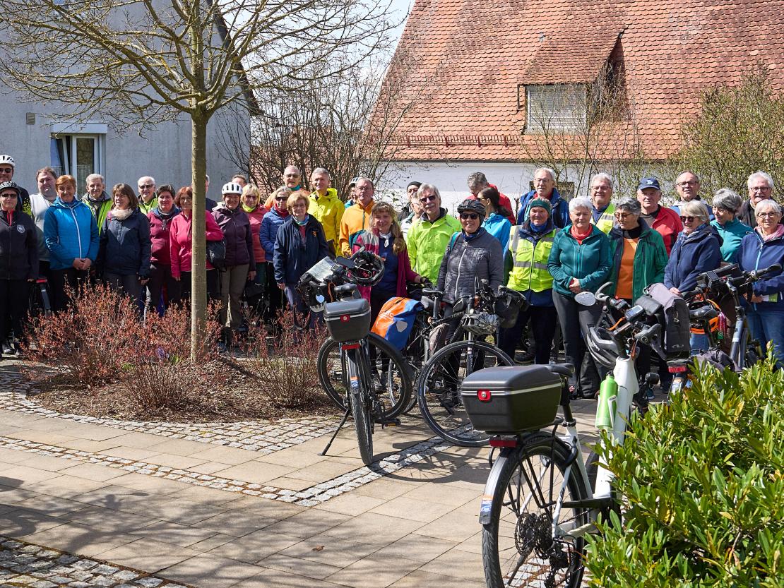 Eröffnung der Jakobus Ries-Radrunde am Ostermontag