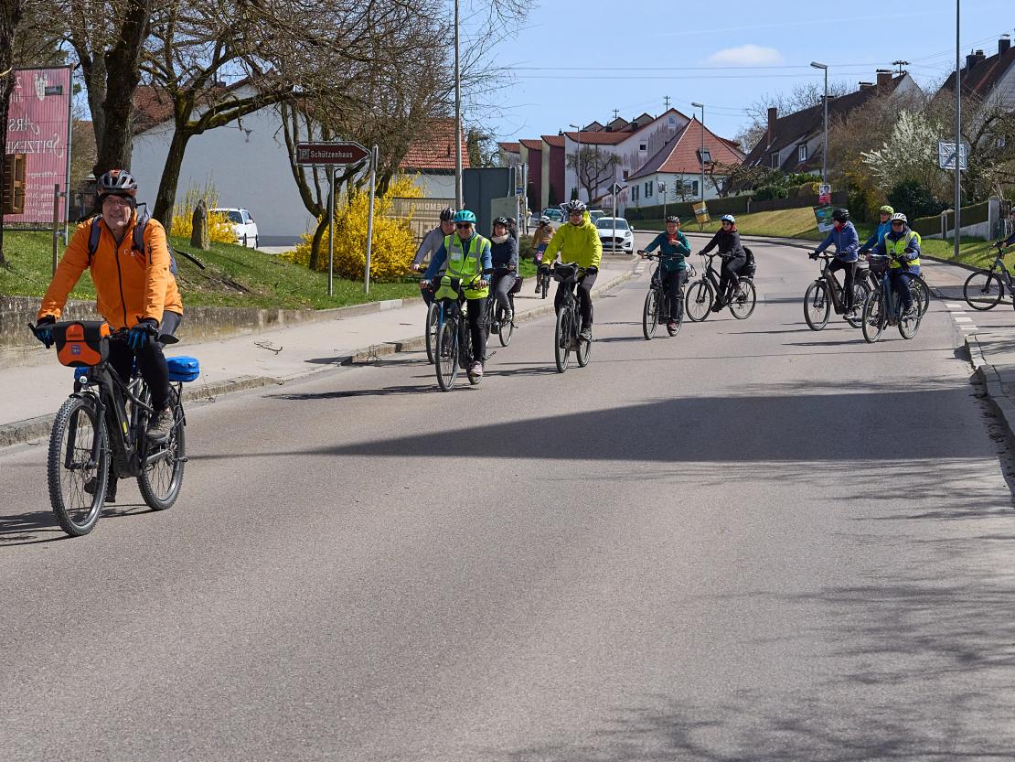 Eröffnung der Jakobus Ries-Radrunde am Ostermontag