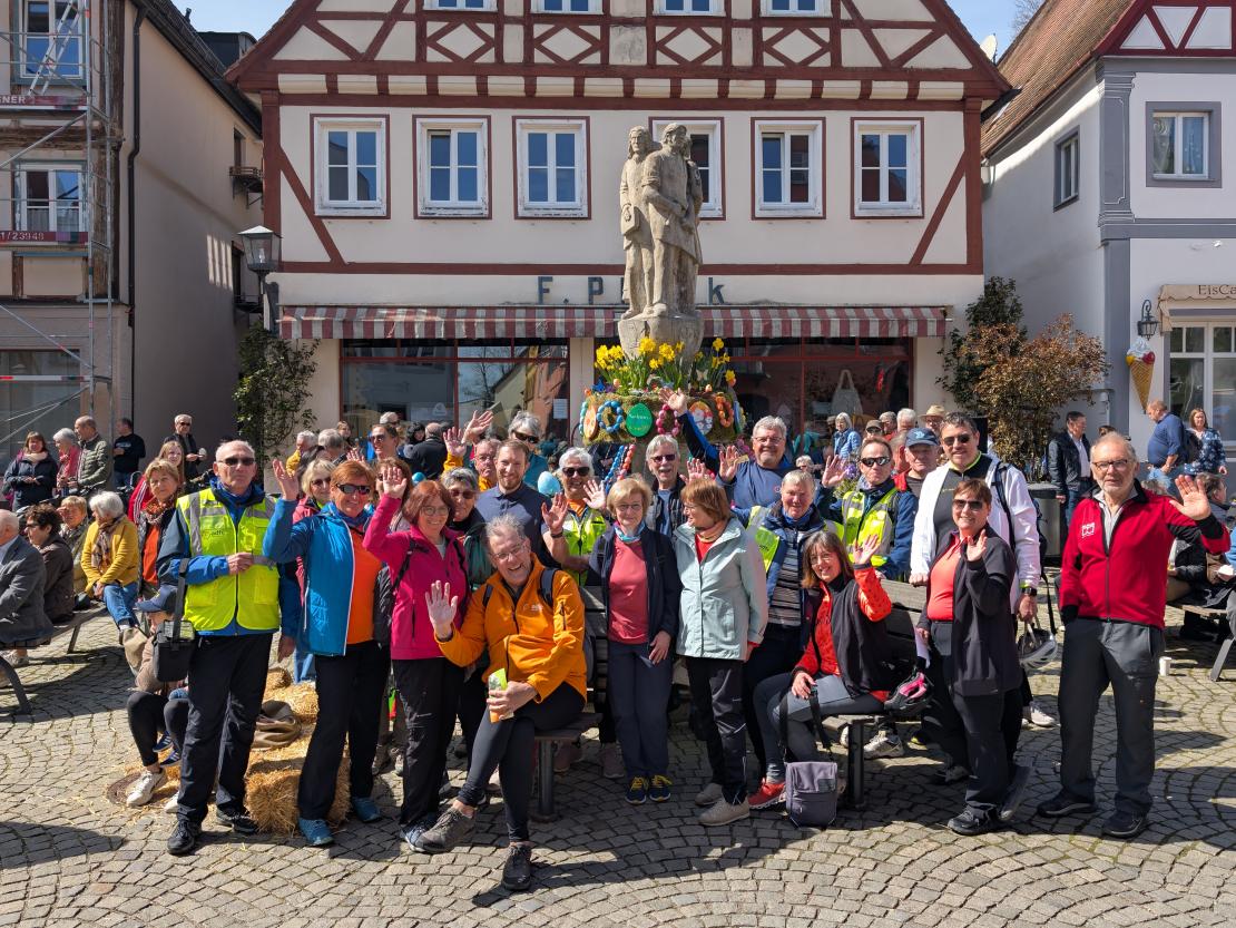 Eröffnung der Jakobus Ries-Radrunde am Ostermontag