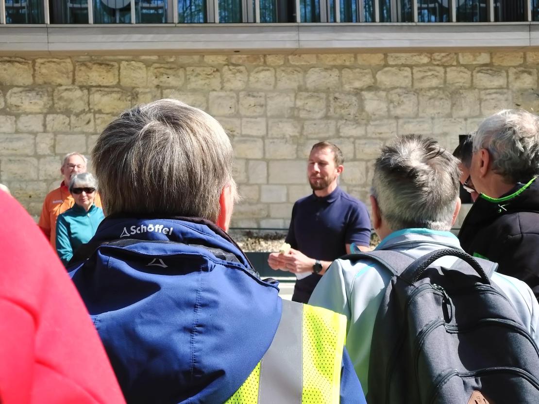 Eröffnung der Jakobus Ries-Radrunde am Ostermontag