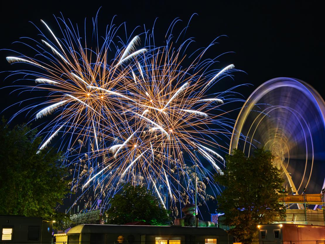 Marcel Strauß Feuerwerk Nördlinger Mess 2026