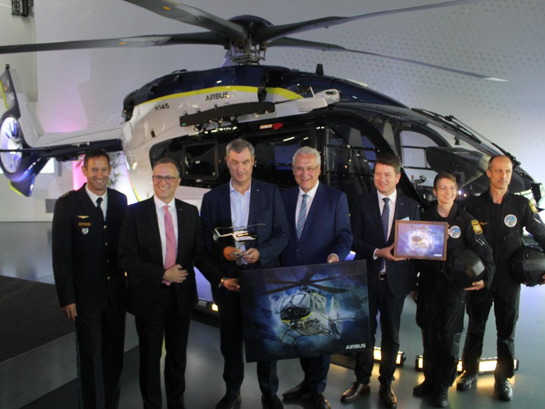H145 Airbus Helicopters Übergabe