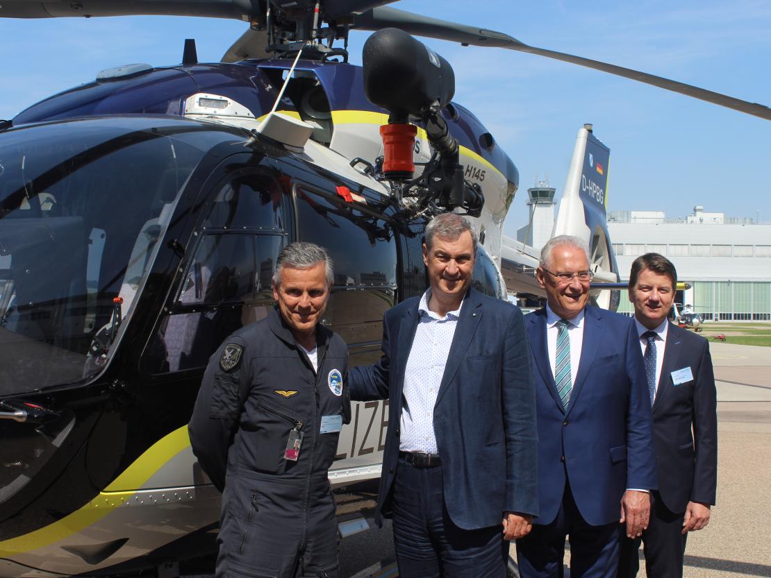 H145 Airbus Helicopters Übergabe