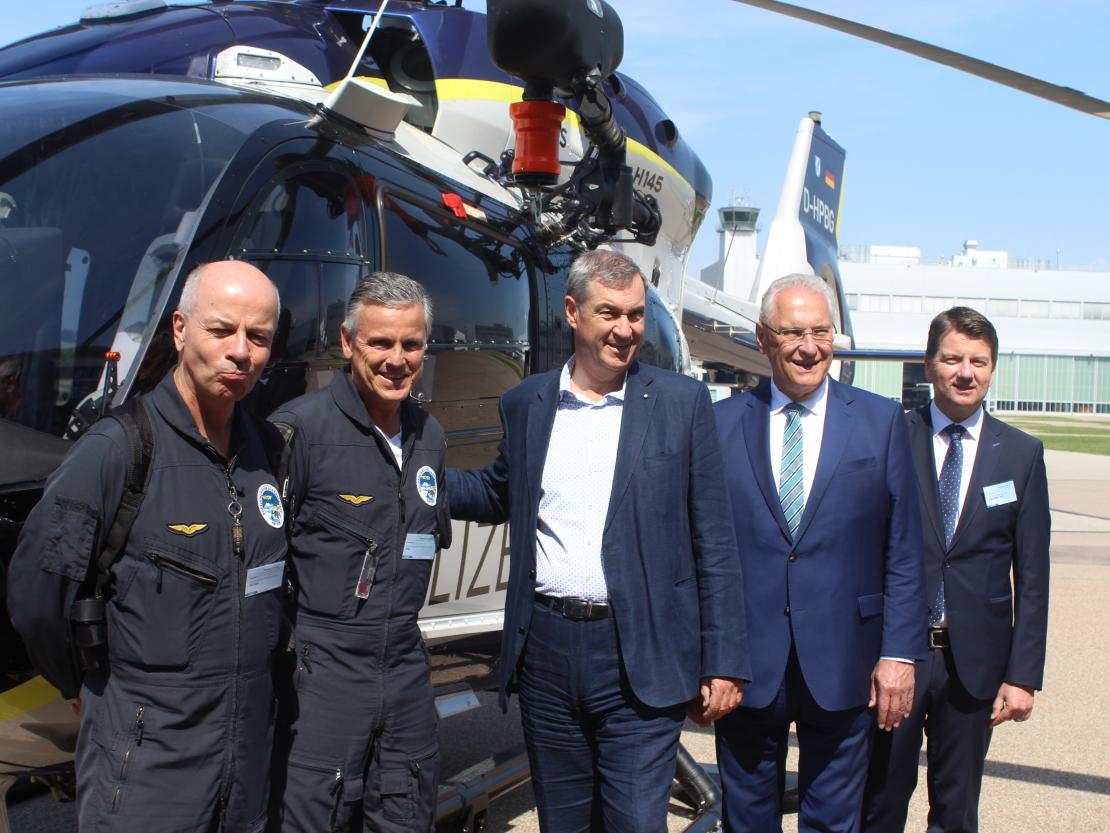 H145 Airbus Helicopters Übergabe