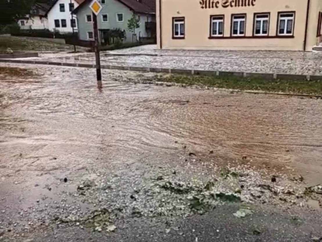 Unwetter Rehau 