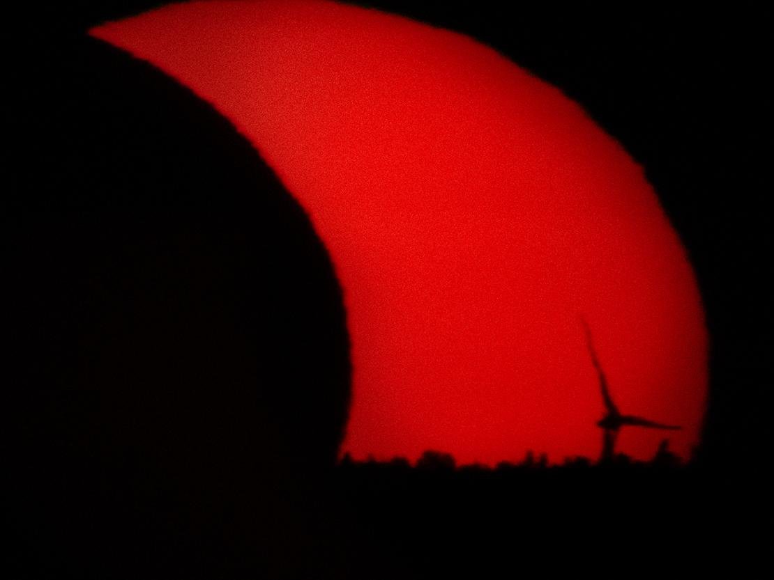 Sonnenfinsternis Wemdinger Platte 