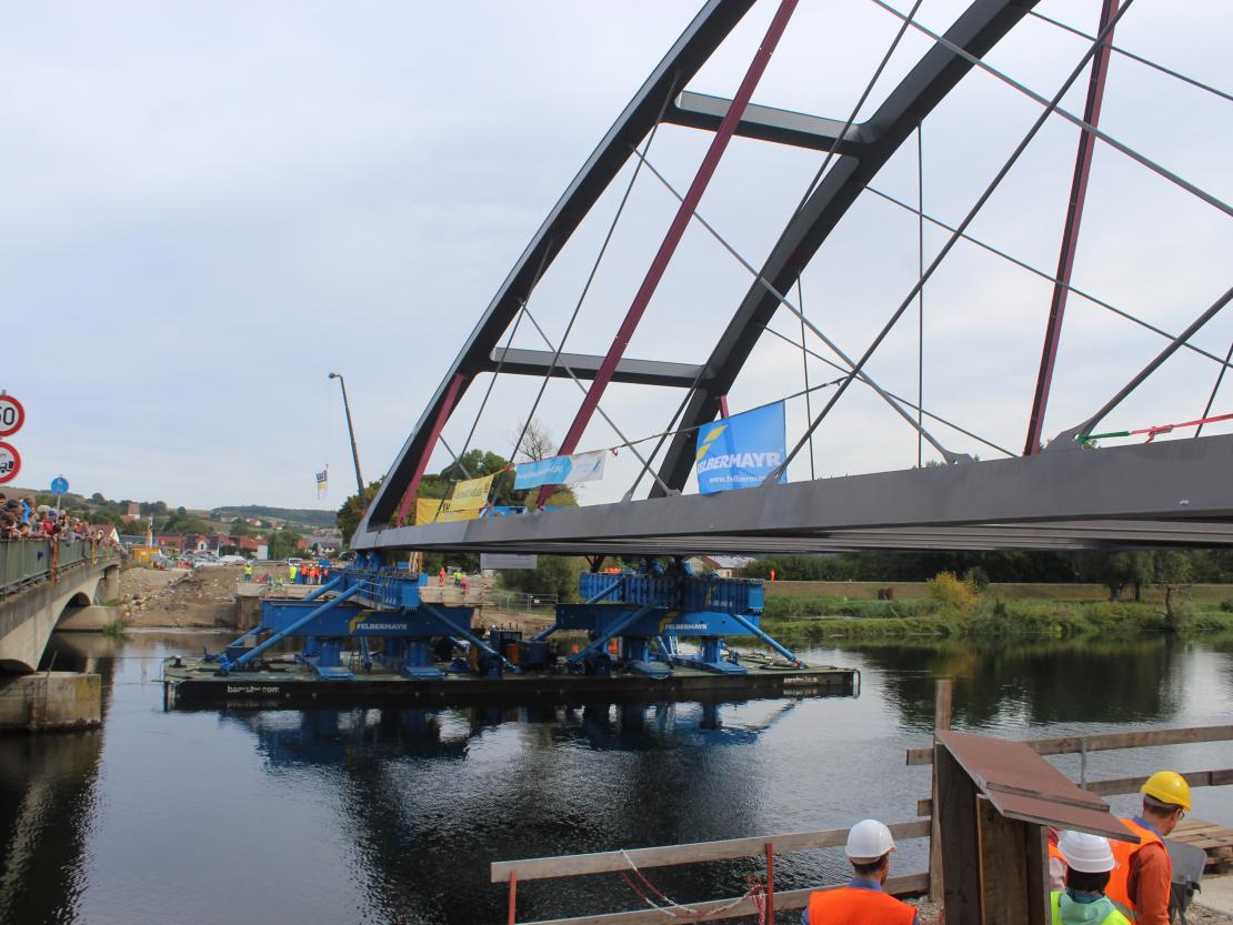 Donaubrücke Marxheim Einschwimmen 2026