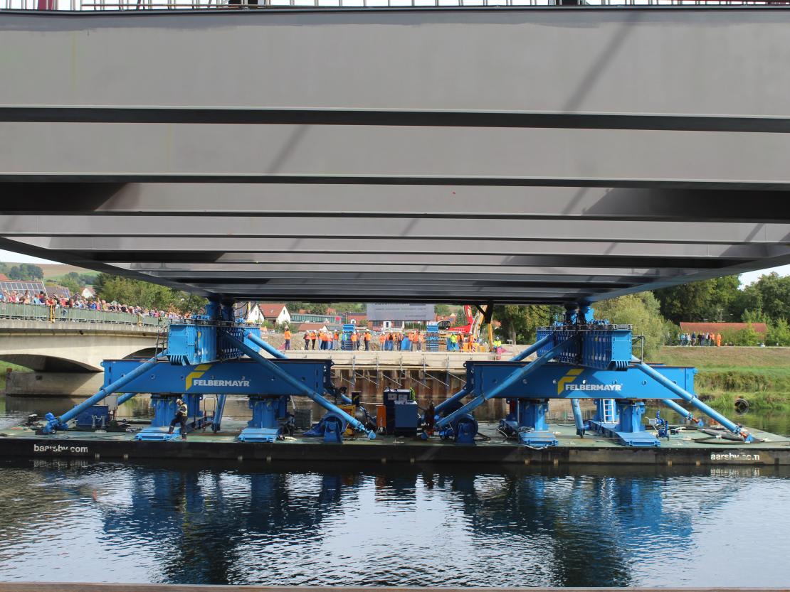 Donaubrücke Marxheim Einschwimmen 2026