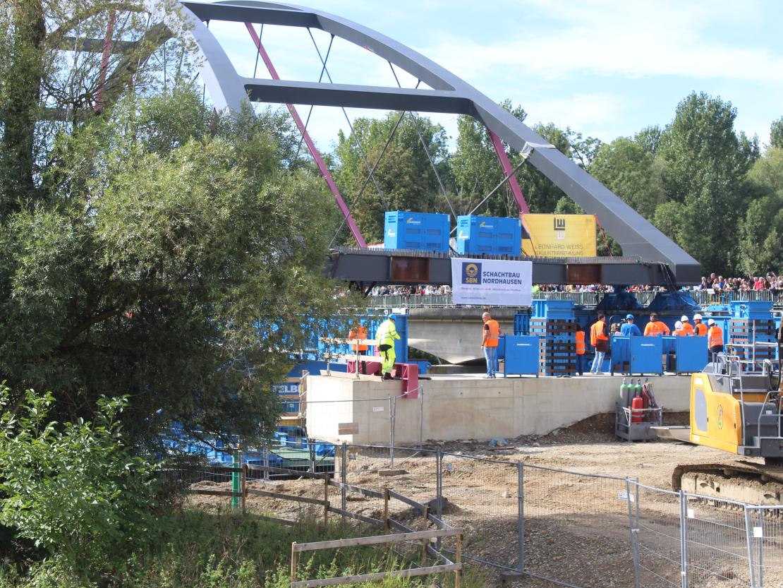 Donaubrücke Marxheim Einschwimmen 2026